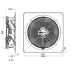 Вентилятор W3G 500-GF48 -51 EC axial fans - HyBlade®
